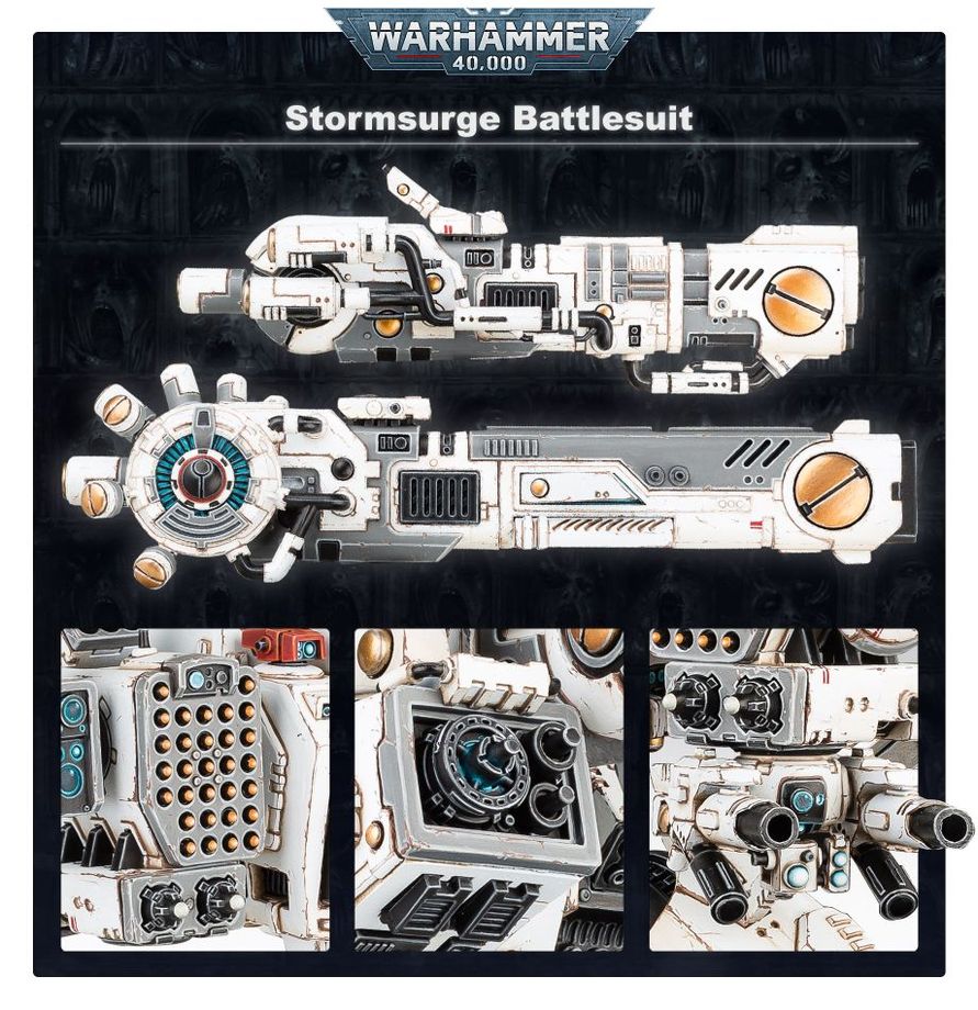 Warhammer 40,000: Tau Empire: KV128 Stormsurge