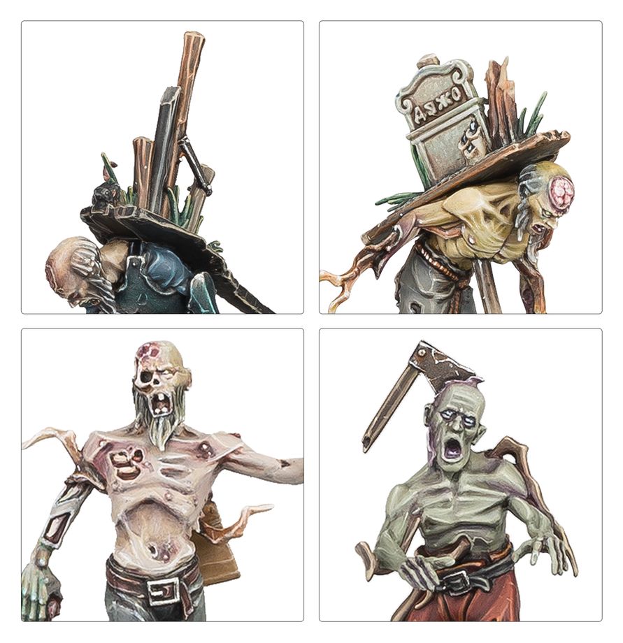 Warhammer AOS: Soulblight Gravelords: Deadwalker Zombies
