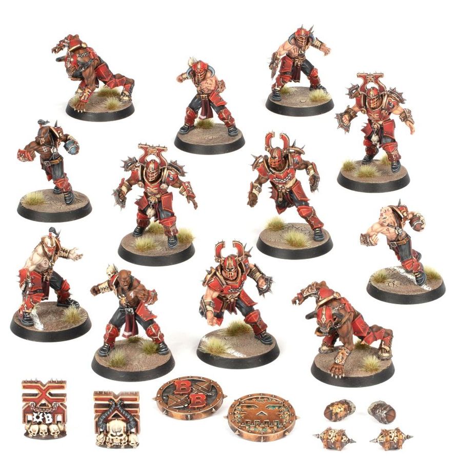 Blood Bowl: Khorne Team: Skull-tribe Slaughterers