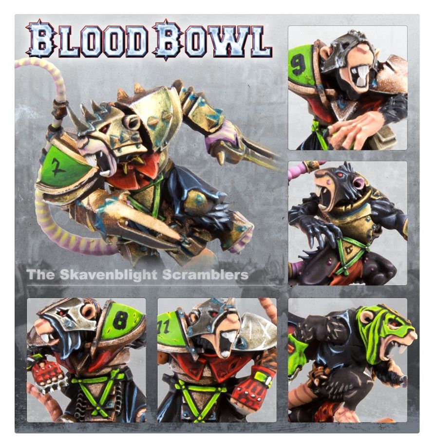Blood Bowl: Skaven Team: Skavenblight Scramblers