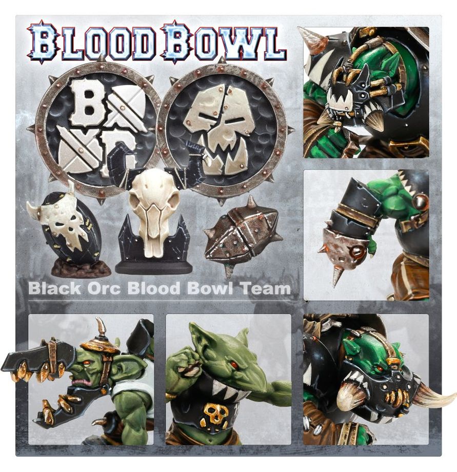 Blood Bowl: Black Orc Team: The Thunder Valley Greenskins