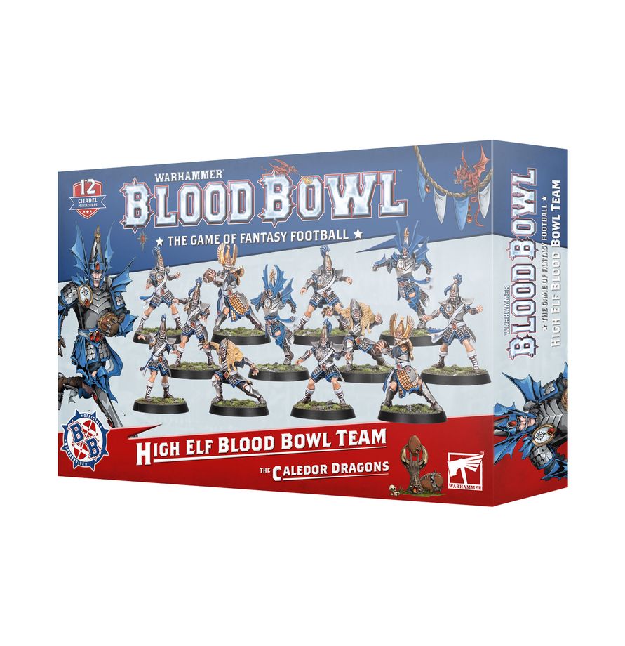 Blood Bowl: High Elf Team: Caledor Dragons