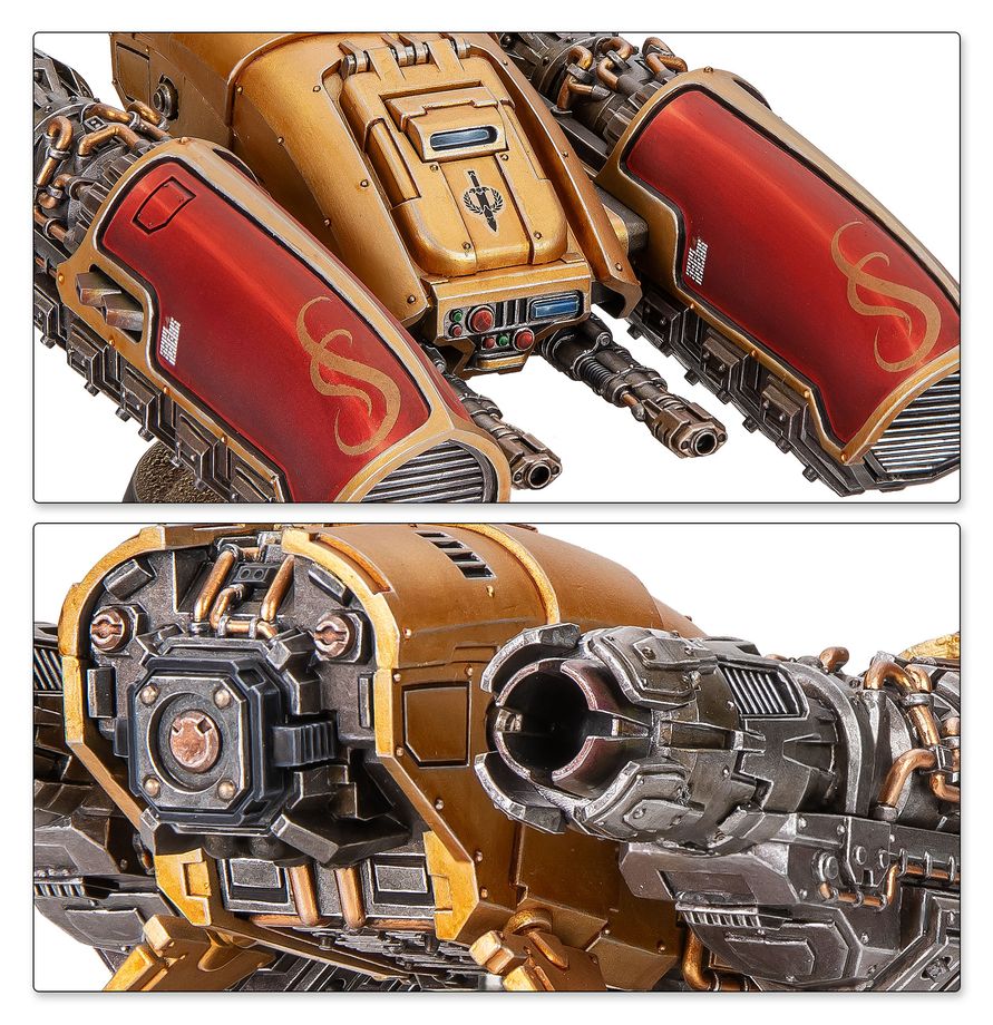Warhammer 40,000/ HH: Custodes : Pallas Grav-Attack