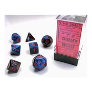 Chessex - Gemini Black-Starlight w/Red Classic Polyhedral