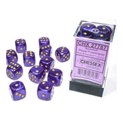 Chessex - Signature 16mm d6 (12 Dice) Borealis Royal