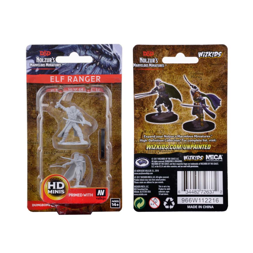 D&D Nolzur’s Marvelous Miniatures: Elf Male Ranger