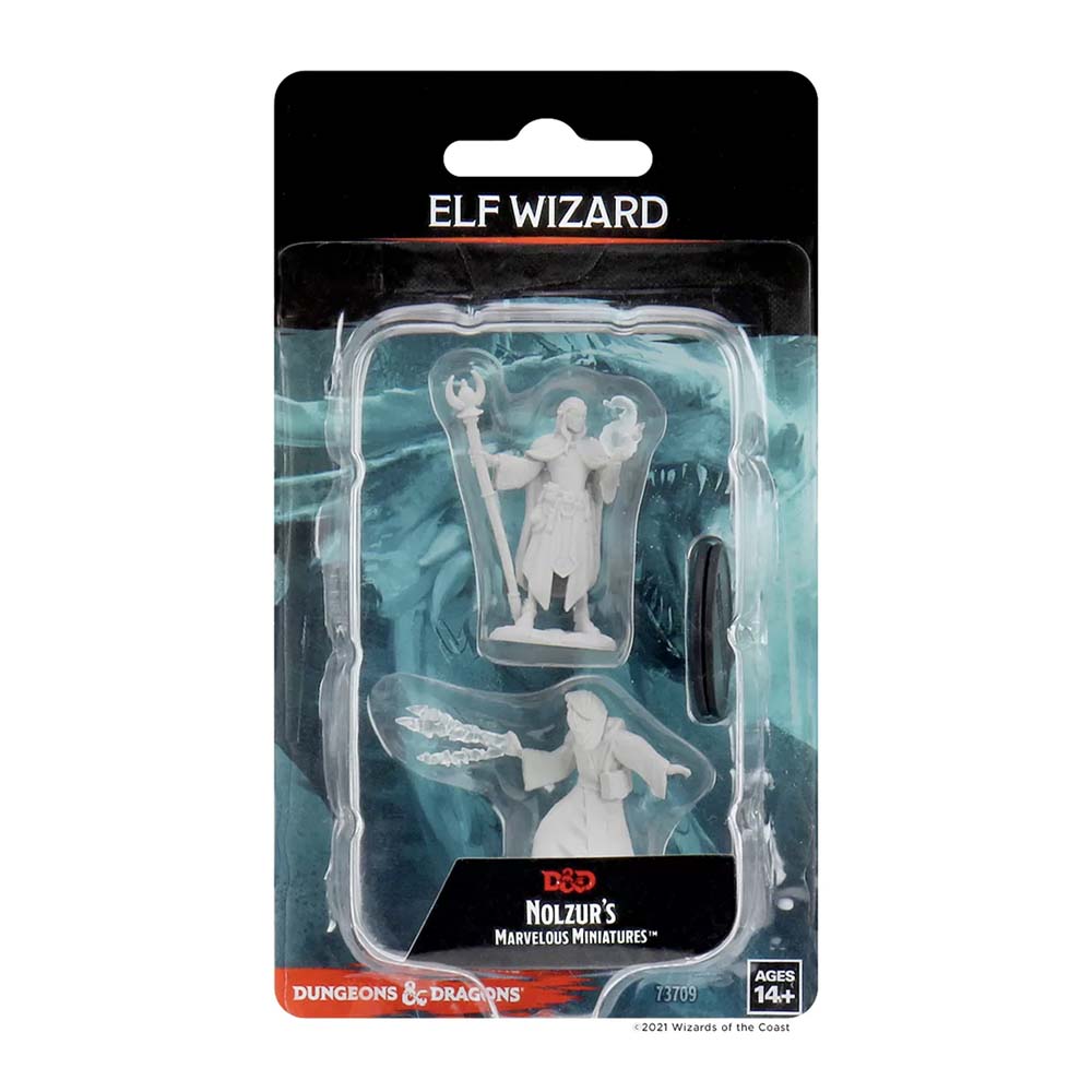 D&D Nolzur’s Marvelous Miniatures: Male Elf Wizard