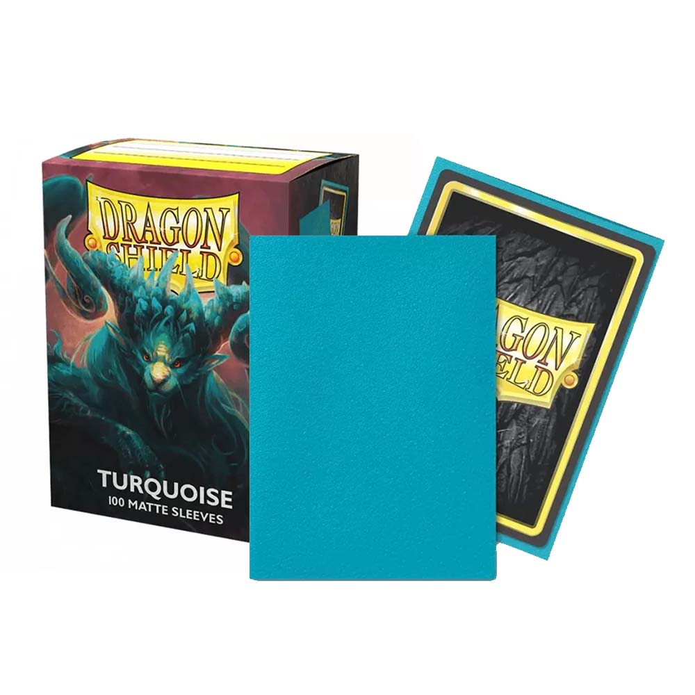 DS Sleeves (100) Turquoise Matte