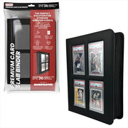 EVORETRO - Premium Card Slab Binder with Window - Black