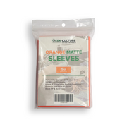 Geek Culture – Orange Matte Sleeves (50ct)