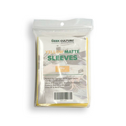 Geek Culture – Yellow Matte Sleeves (50ct)
