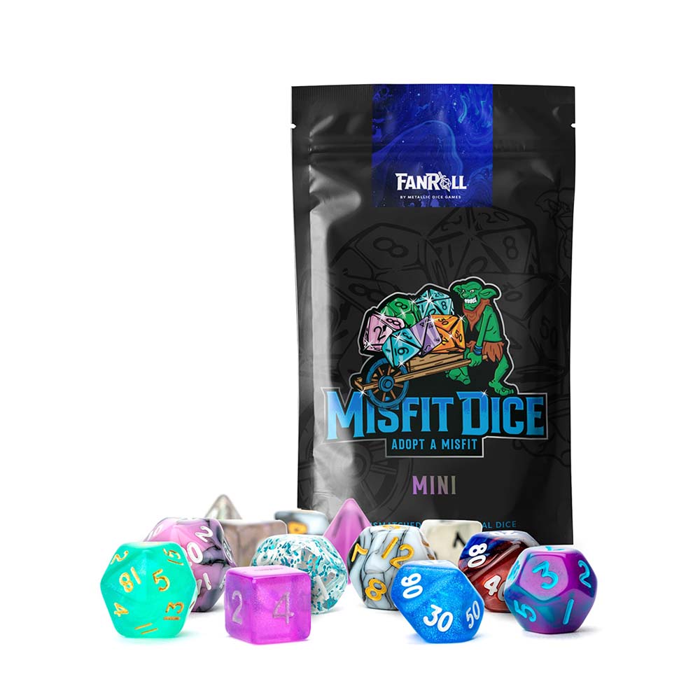 MDG - Fanroll Misfit Mini Dice Pack (2 set pack)
