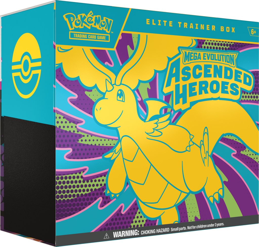 Pre-Order Pokemon TCG ME2.5 Ascended Heroes Elite Trainer Box