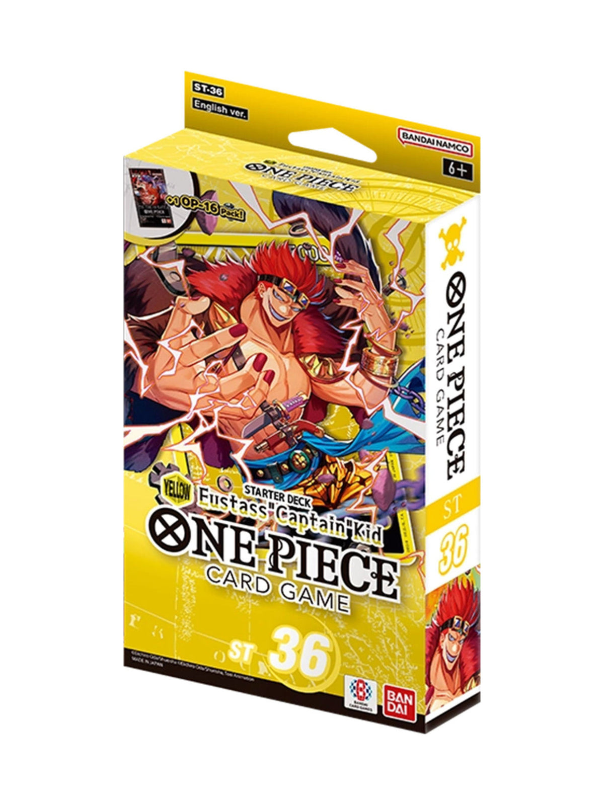 One Piece: Eustass”Captain”Kid Starter Deck (Yellow ST-36)