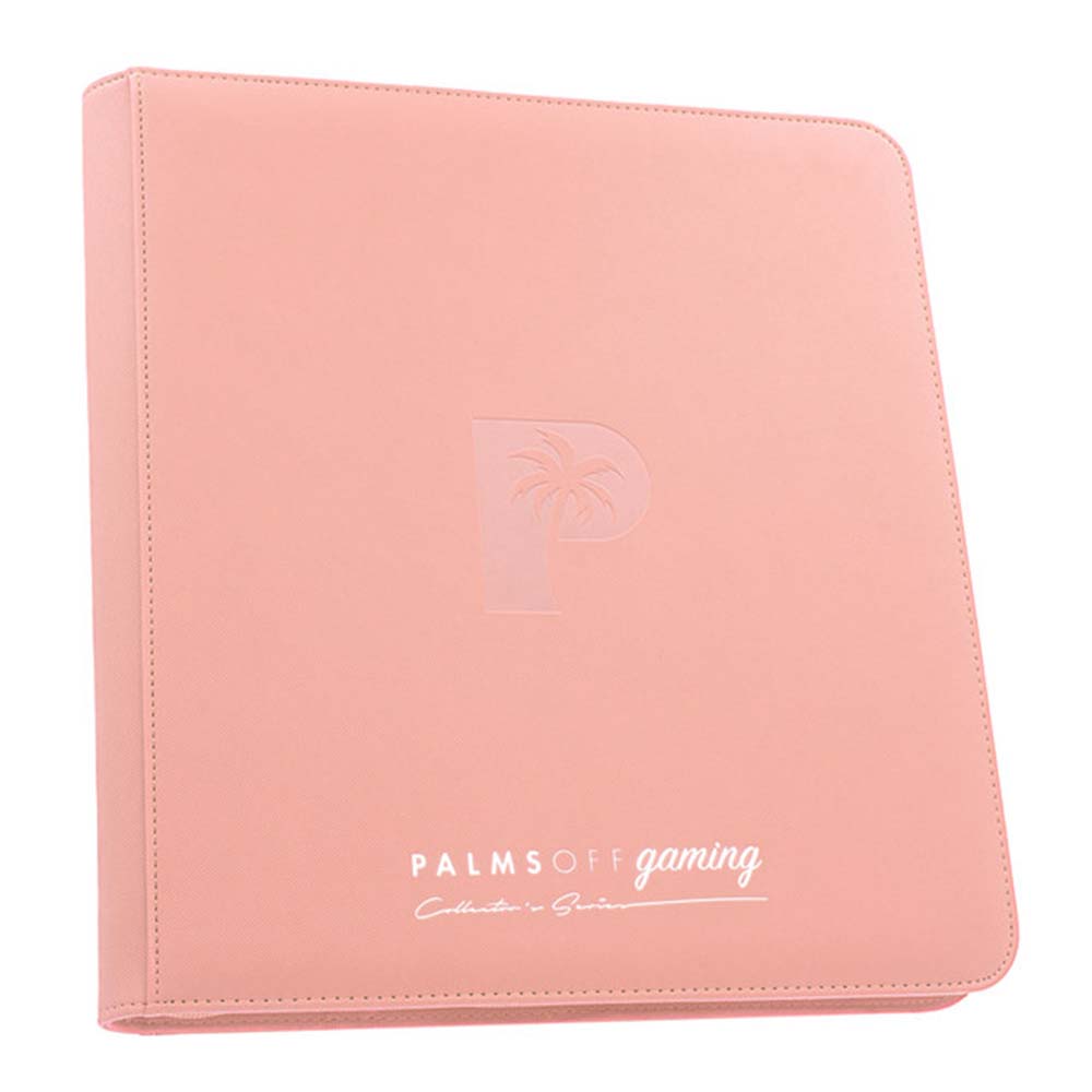 Palms Off Collector’s Series 12 Pocket Zip Binder – PINK