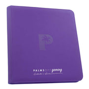 Palms Off Collector's Series 12 Pocket Zip Binder - PURPLE