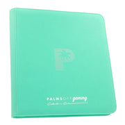 Palms Off Collector's Series 12 Pocket Zip Binder - TURQUOISE