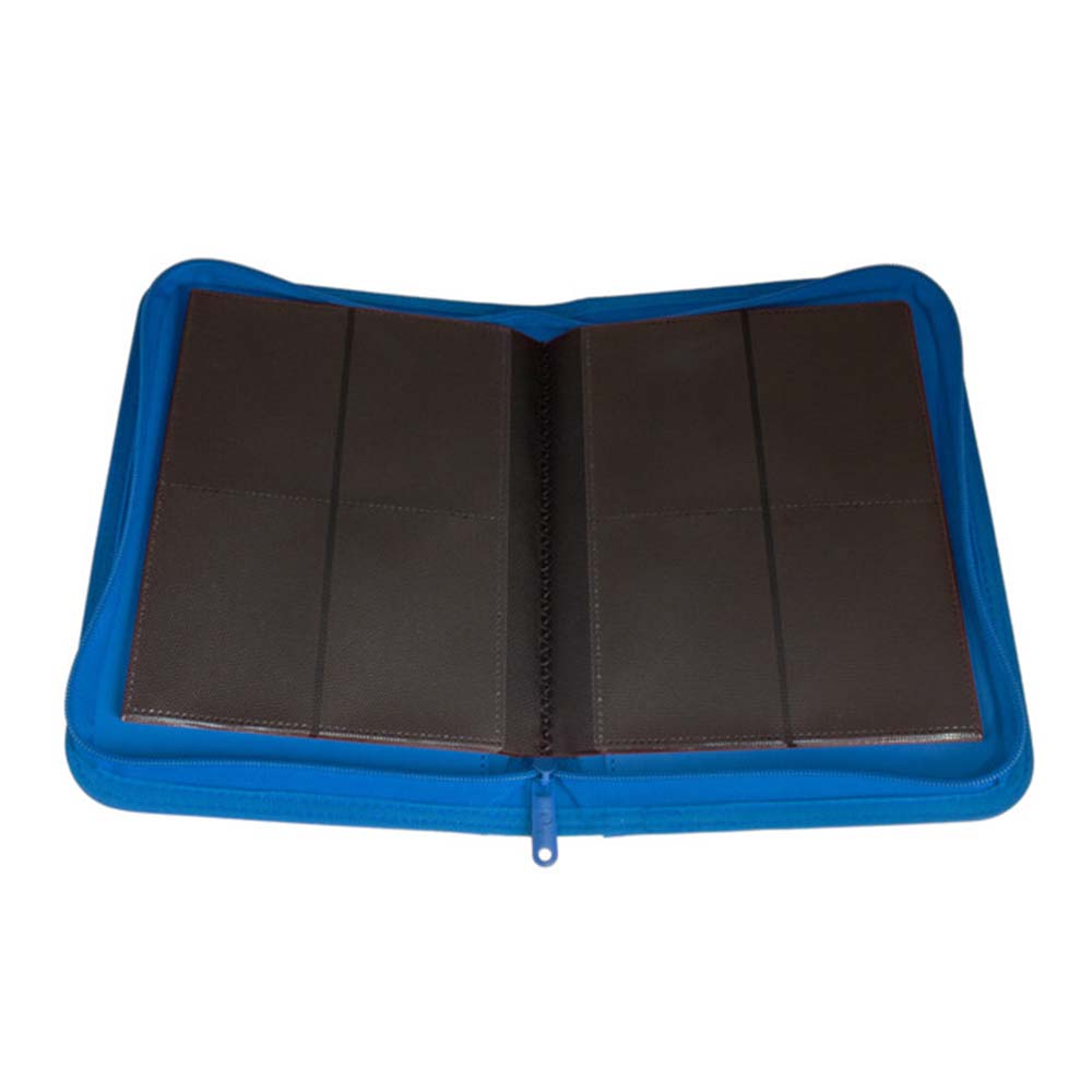 Palms Off Collector’s Series 4 Pocket Zip Binder – BLUE