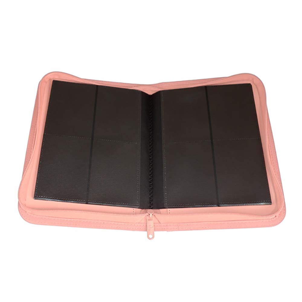 Palms Off Collector’s Series 4 Pocket Zip Binder – PINK