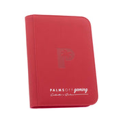 Palms Off Collector's Series 12 Pocket Zip Binder - RED