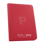 Palms Off Collector's Series 9 Pocket Zip Binder - RED