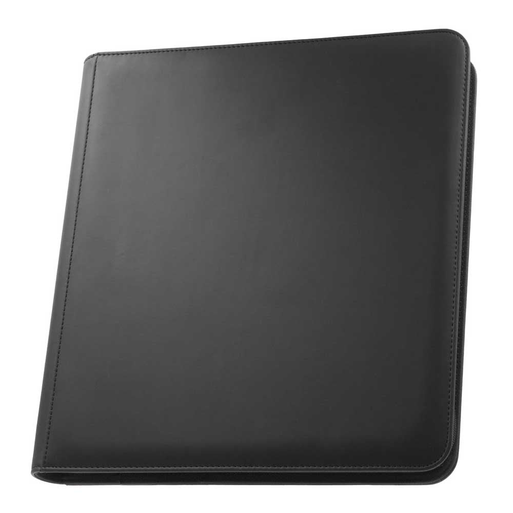 Palms Off STEALTH 12 Pocket Zip Binder – Black