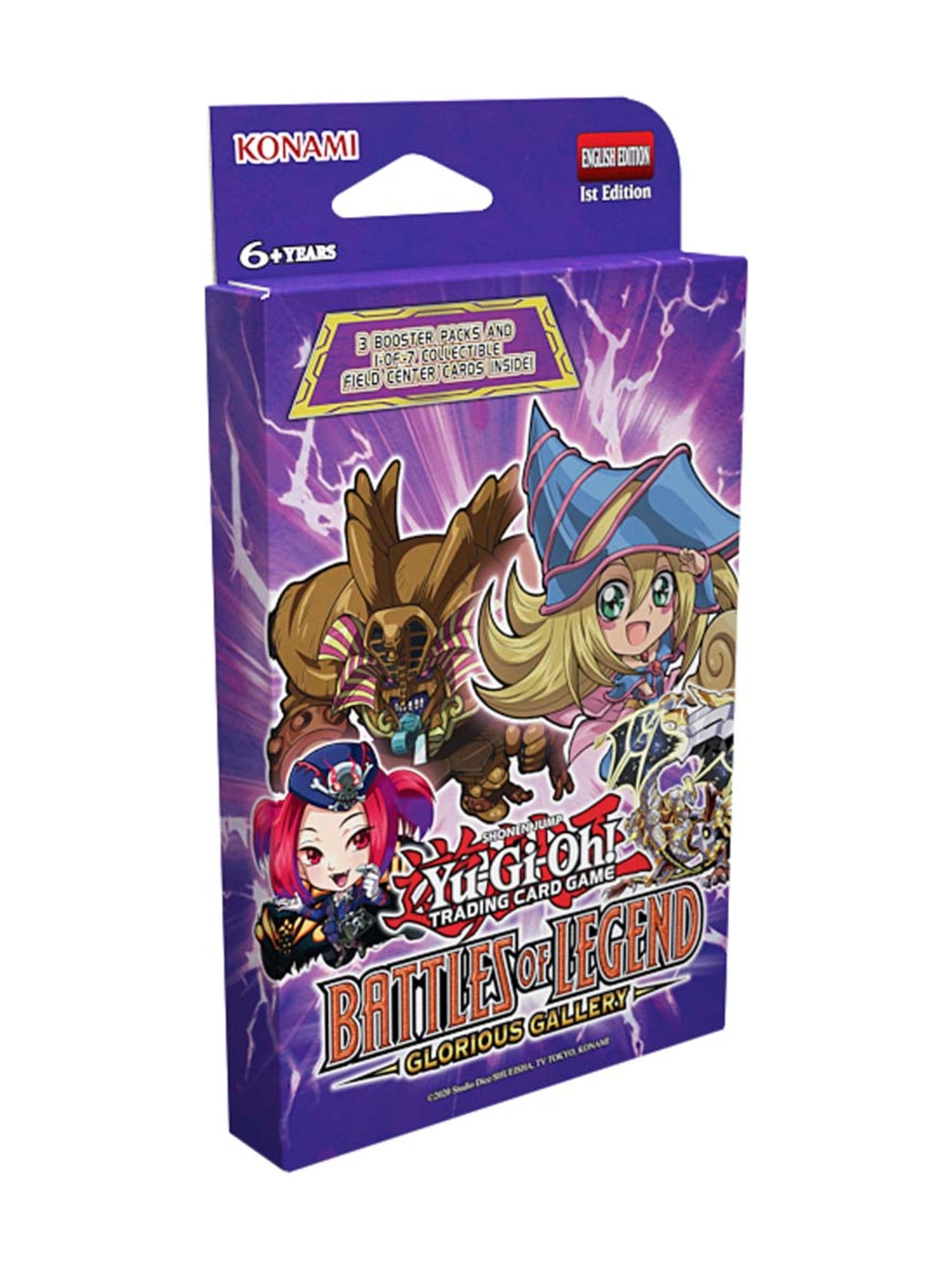 Yu-Gi-Oh!: Battle of Legend Glorious Gallery Booster 3-Pack Tuckbox