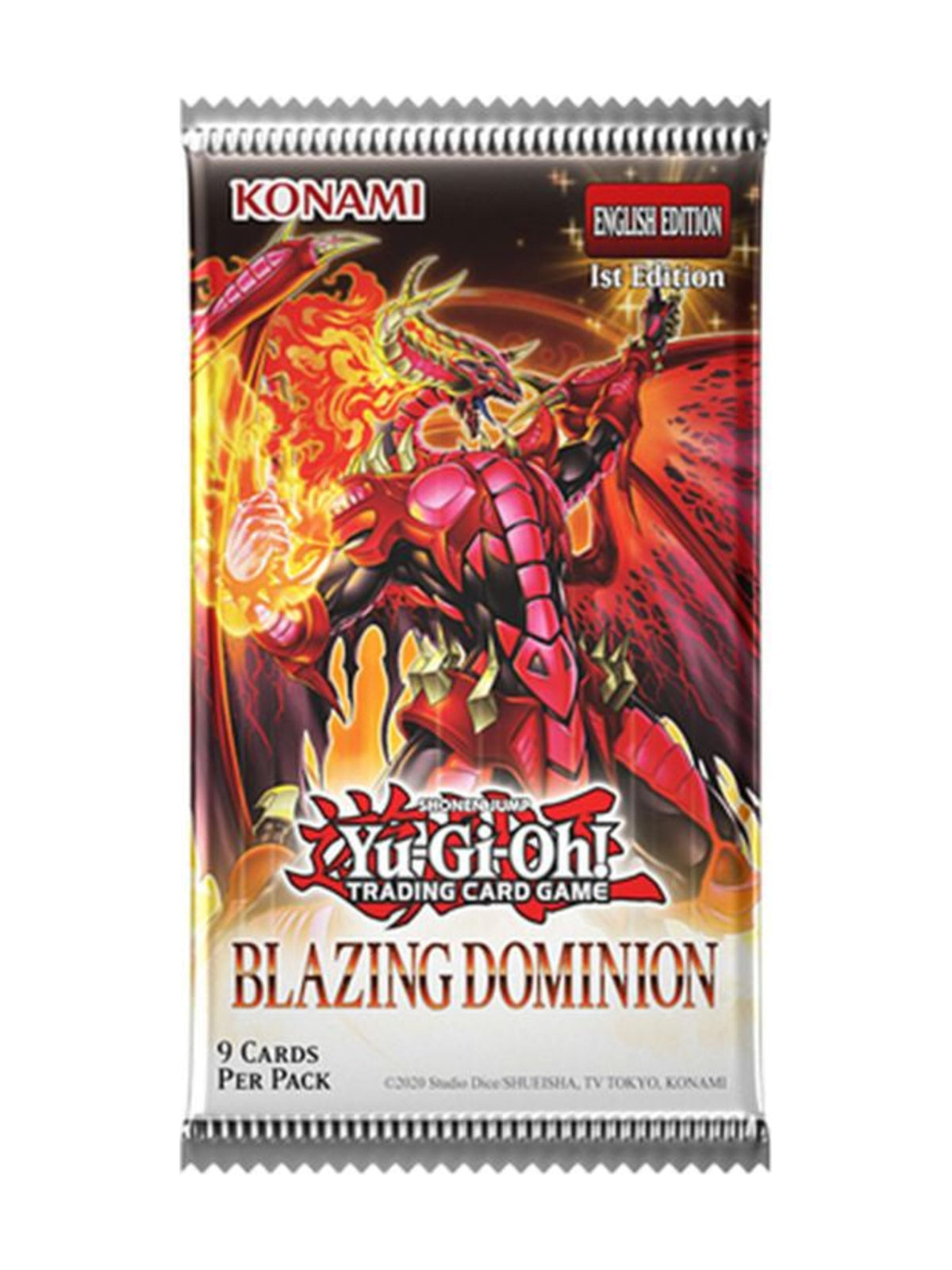 Yugioh!: Blazing Dominion Booster Pack