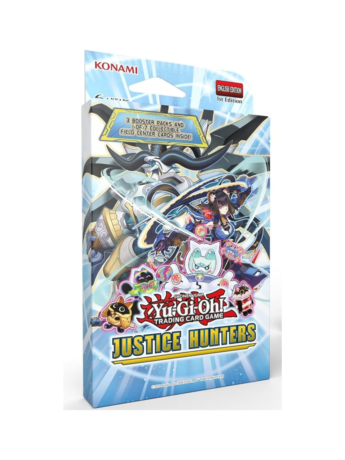 Yu-Gi-Oh!: Justice Hunters Booster 3-Pack Tuckbox