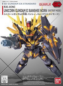 SD Gundam EX Standard Unicorn Gundam 2 Banshee
