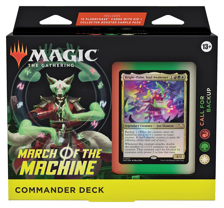 Magic The Gathering: Commander Deck - March of the Machine Call for Backup