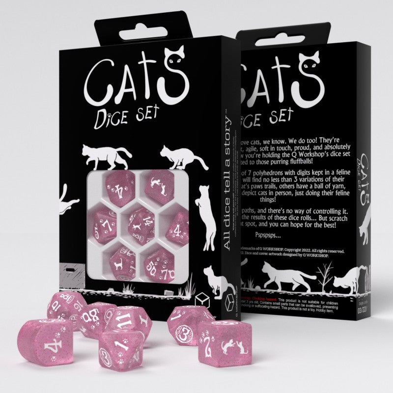 QW - Cats Dice Set: Daisy