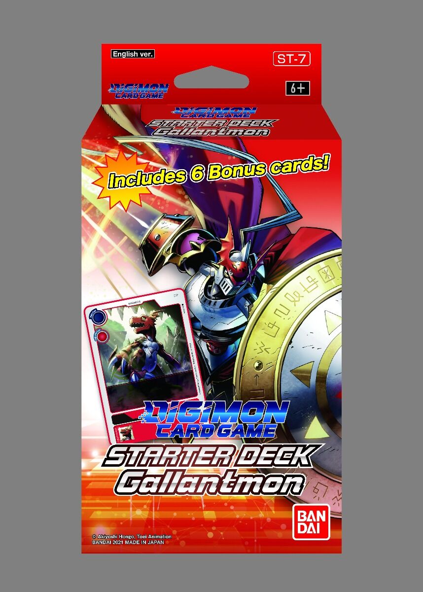 Digimon Card Game: Starter Deck Display – Gallantmon
