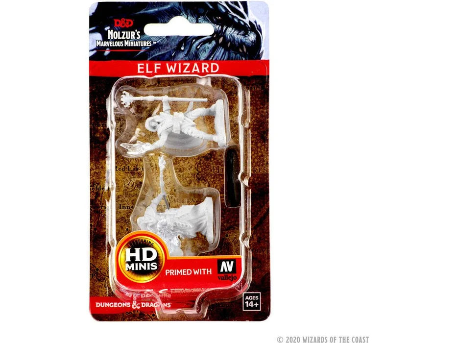 D&D Nolzur’s Marvelous Miniatures: Elf Male Wizard