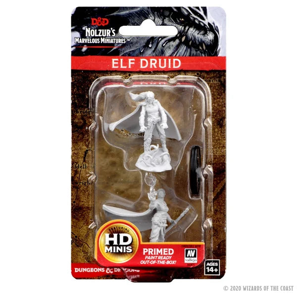 D&D Nolzur’s Marvelous Miniatures: Elf Female Druid
