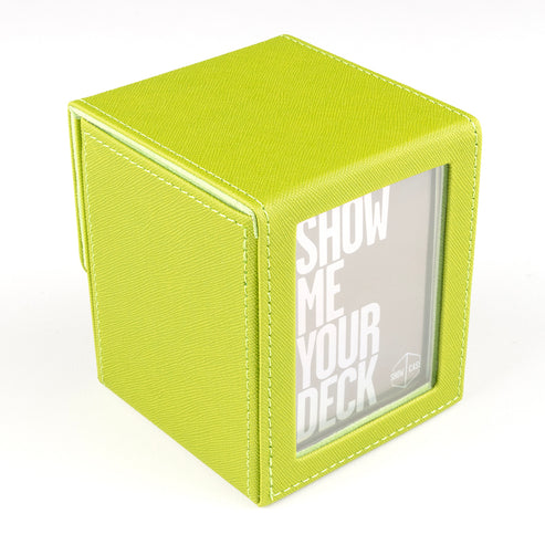 Showcase 100+ Deck Box (Lime)