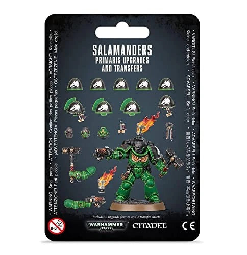Warhammer 40,000: Space Marines: Salamanders Primaris Upgrades and Transfers