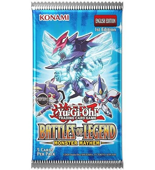 Yu-Gi-Oh Battles of Legend: Monster Mayhem Booster Pack