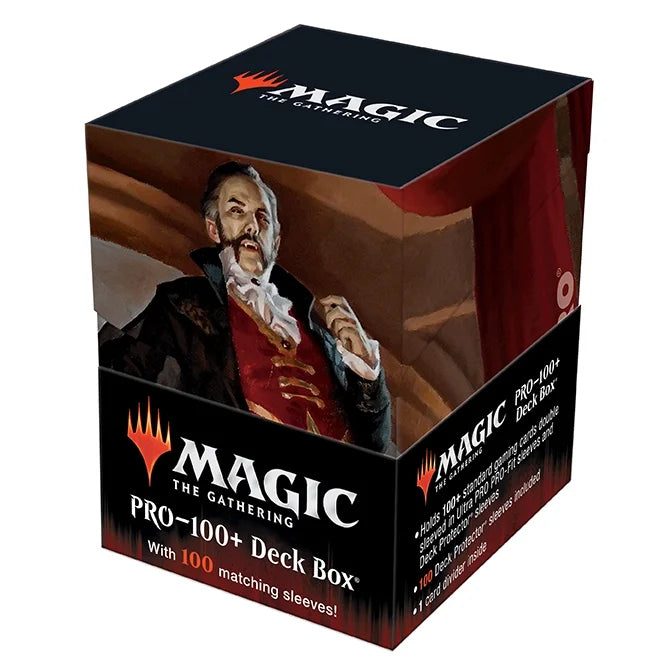 Ultra Pro Pro-100+ Deck Box & 100ct Sleeves Crimson Vow Strefan, Maurer Progenitor