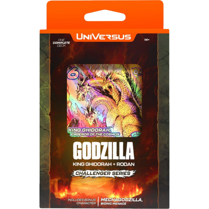 UniVersus - Card Game Challenger Series Godzilla: King Ghidorah + Rodan Deck