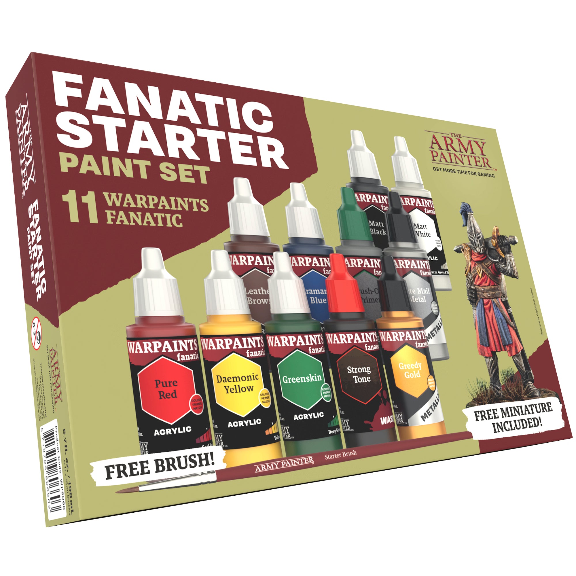 Army Painter: Warpaints Fanatic: Starter Set
